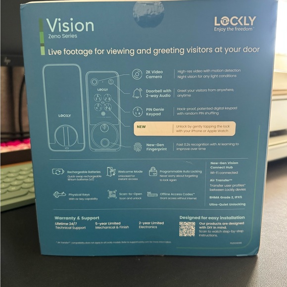 Black Video Intercom - Picture 5 of 6